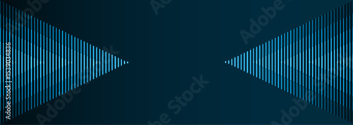 Directional background design with line | Abstract creative line design | Arrow shape background design with blue gradient color
