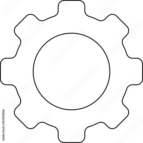 Setting single icon vector illustration