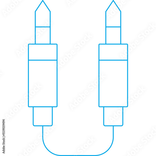 Cable single icon vector illustration