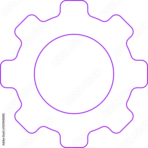 Setting single icon vector illustration