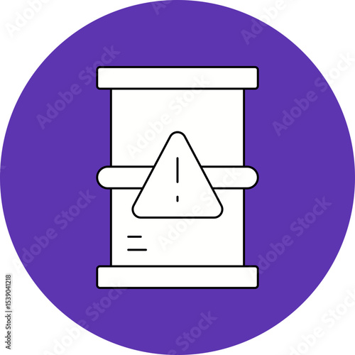 Barrel single icon vector illustration