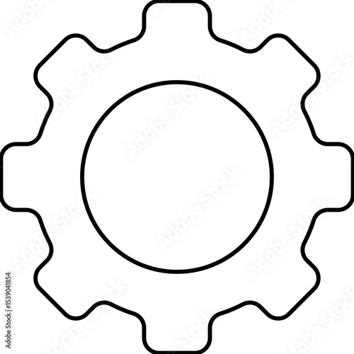 Setting single icon vector illustration