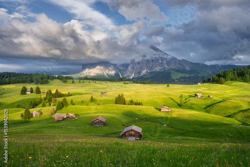 Amazing Alpe di Siusi at su...