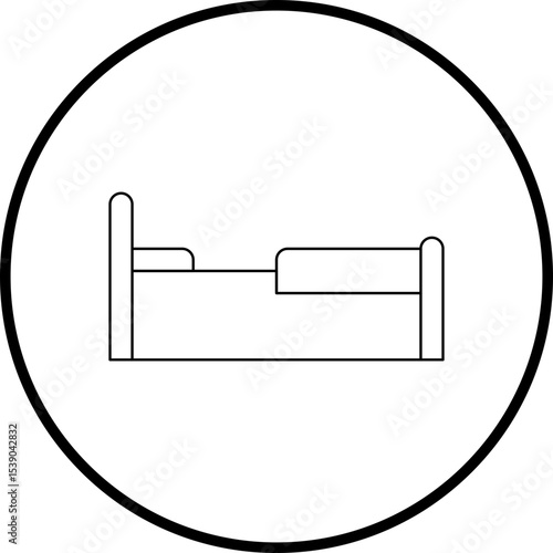 Sleep single icon vector illustration