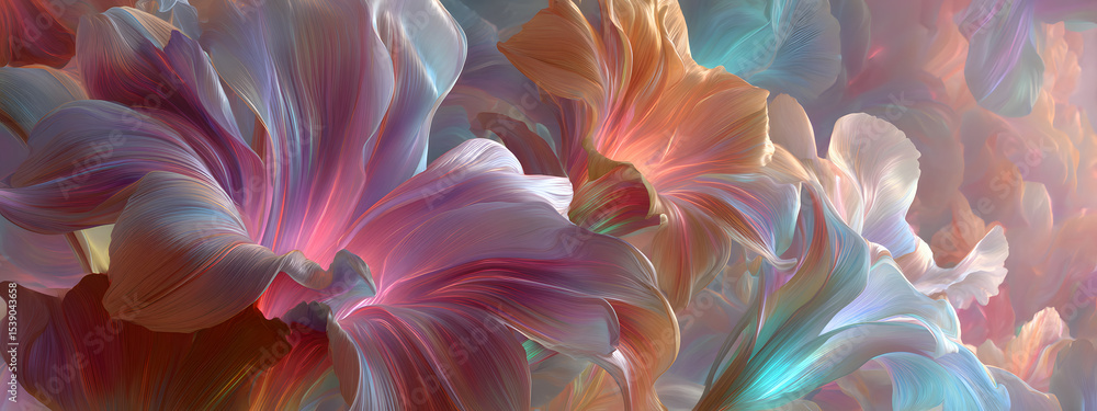 Fototapeta premium Radiant Garden Dreamscape