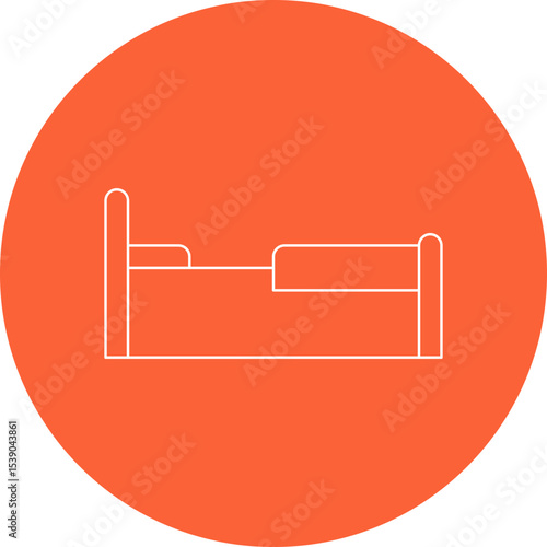 Sleep single icon vector illustration