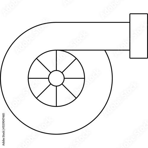 Filter single icon vector illustration