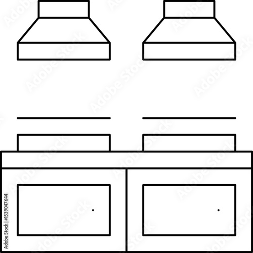 Kitchen single icon vector illustration