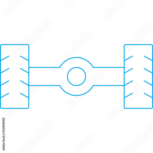 Tyres single icon vector illustration