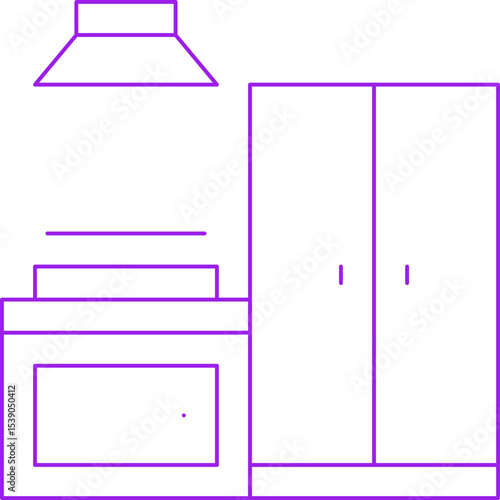 Kitchen appliances single icon vector illustration