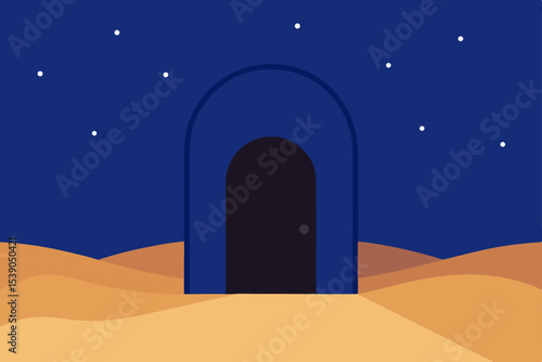 door in the desert