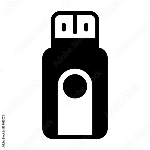 USB Flash Drive Vector Icon