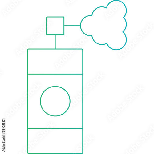 Spray single icon vector illustration