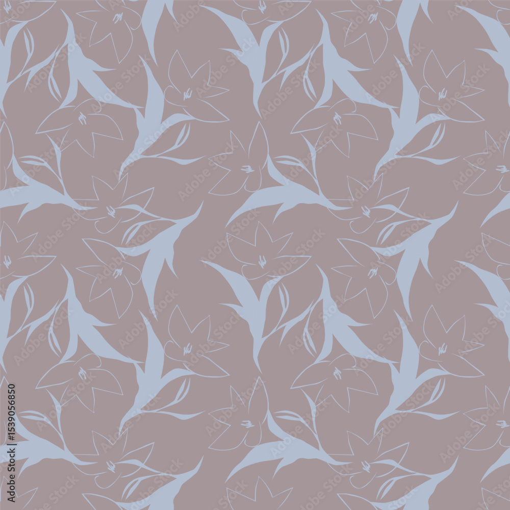 Fototapeta premium seamless floral pattern