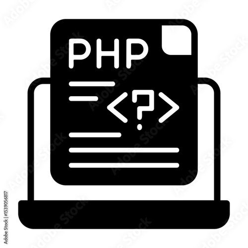 Php File Vector Icon