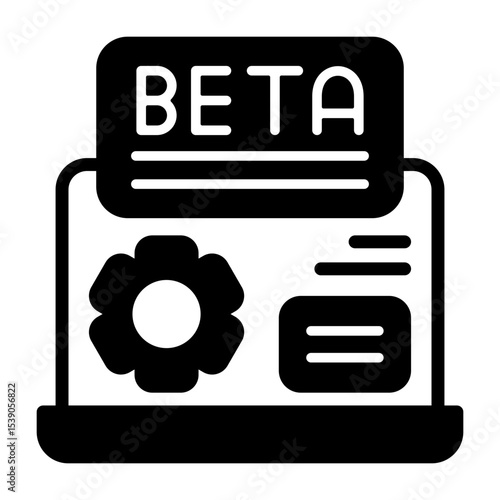 Beta Vector Icon