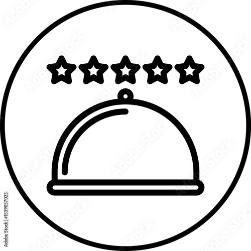 Dish single icon vector illustration