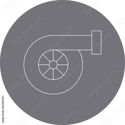 Filter single icon vector illustration