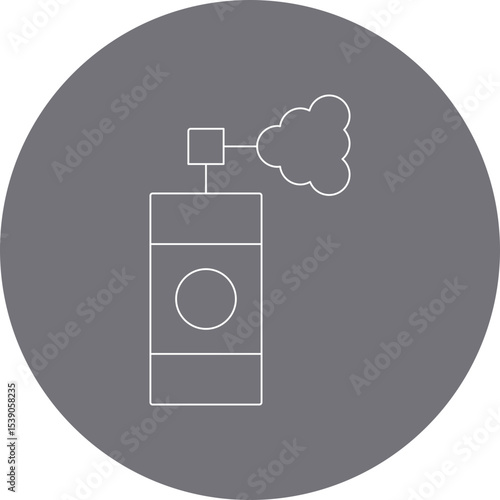 Spray single icon vector illustration