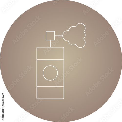 Spray single icon vector illustration