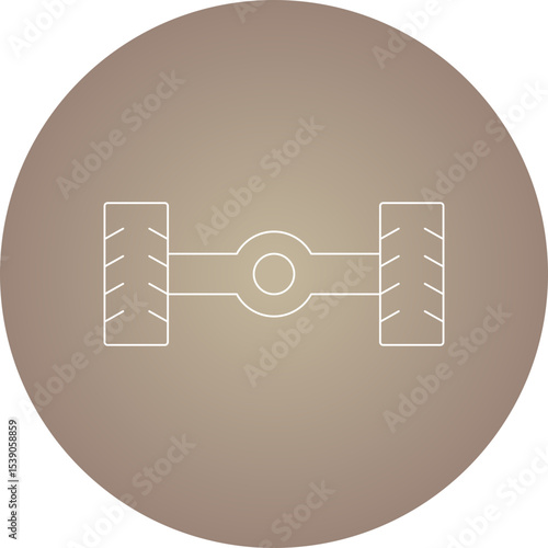 Tyres single icon vector illustration