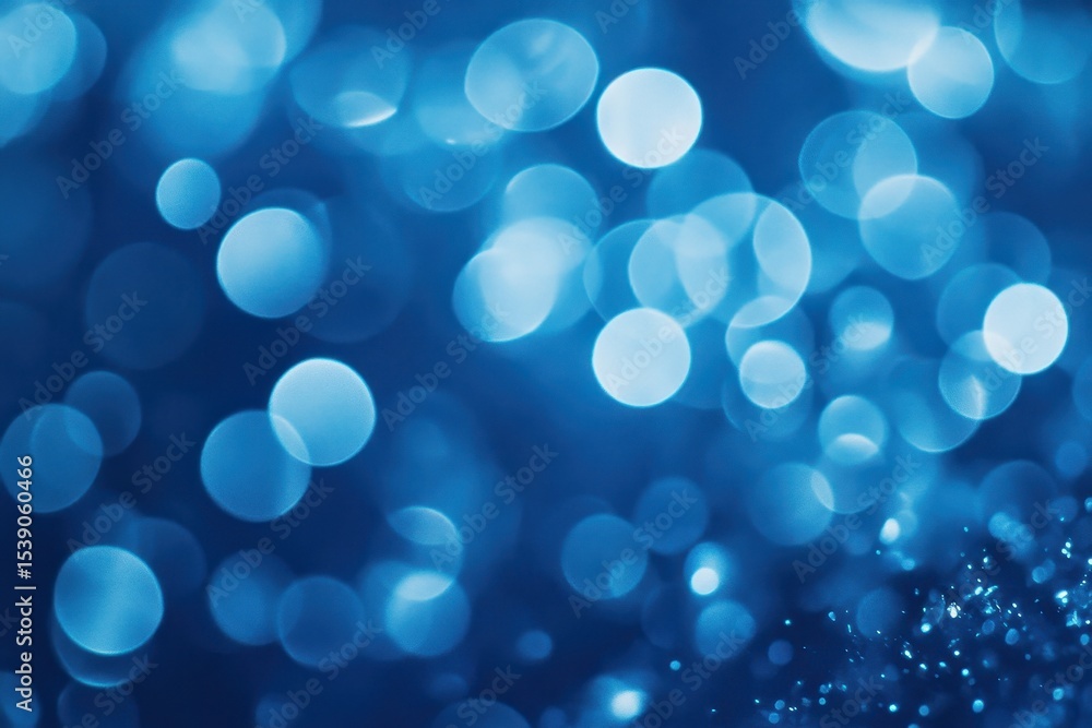 Vibrant blue spark lights create an enchanting bokeh effect in a closeup view, Square closeup of vibrant blue spark lights, defocused to produce a calming, dreamy feel Vibrant blue spark lights create an enchanting bokeh effect in a closeup view, Square closeup of vibrant blue spark lights, defocused to produce a calming, dreamy feel