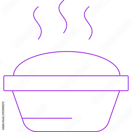 Pancake single icon vector illustration