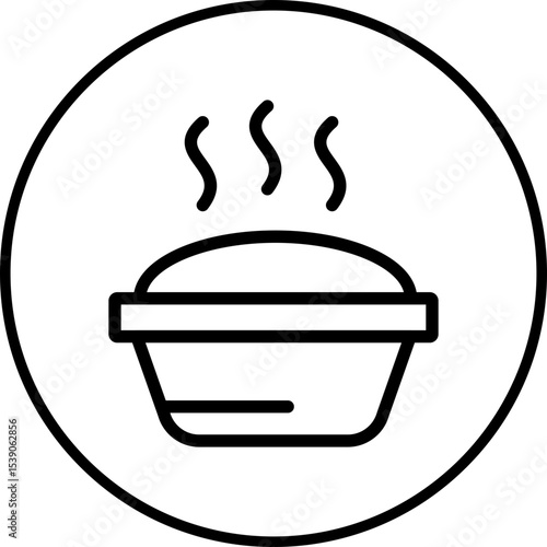 Pancake single icon vector illustration