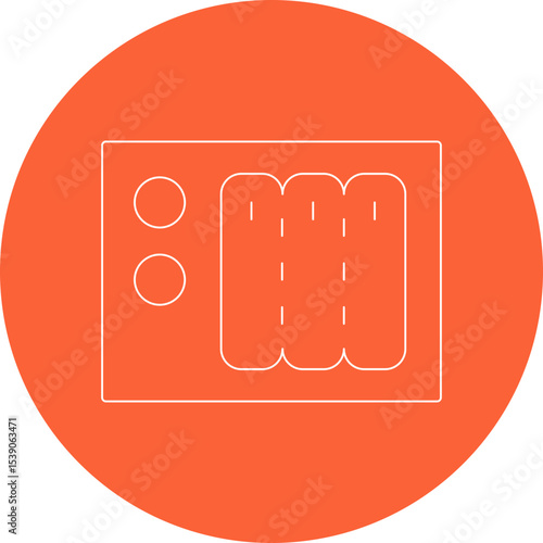 Sharpner single icon vector illustration