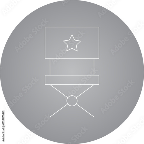 Chairs single icon vector illustration
