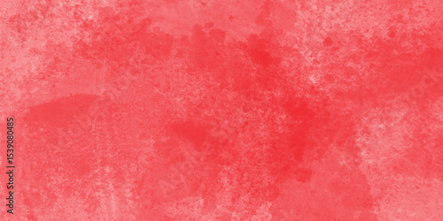 Abstract watercolor red grungy vintage style texture with seamless pattern and creative monochrome design modern background, bright red paint surface distress overlay texture grunge abstract design.
