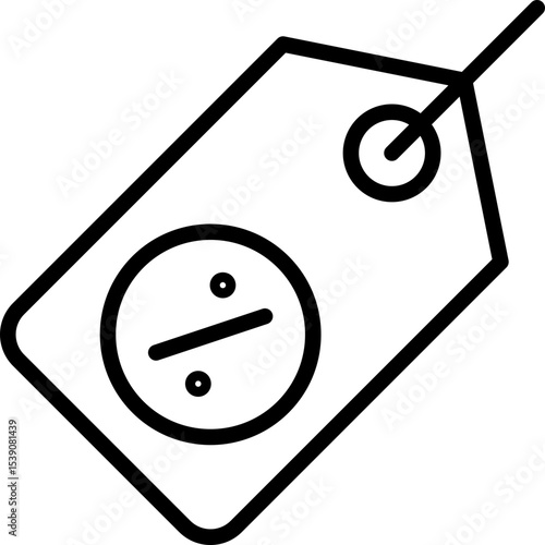 Tags single icon vector illustration