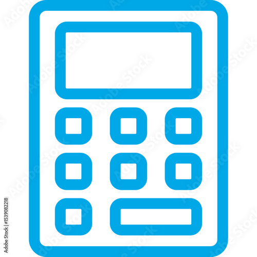 Calculator single icon vector illustration