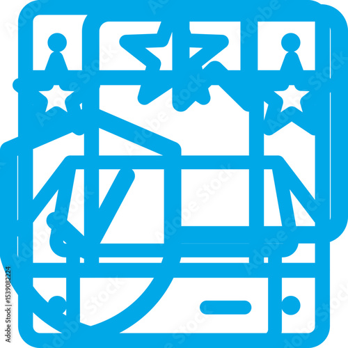 Box single icon vector illustration