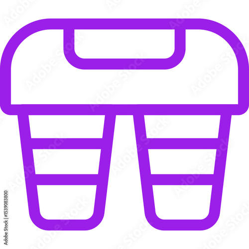 Coffee machine single icon vector illustration