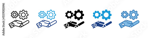 Robotic Support Icon