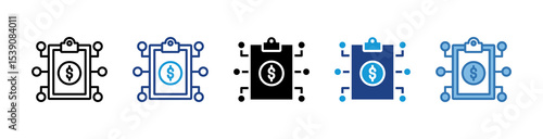 Finance Report Ai Icon