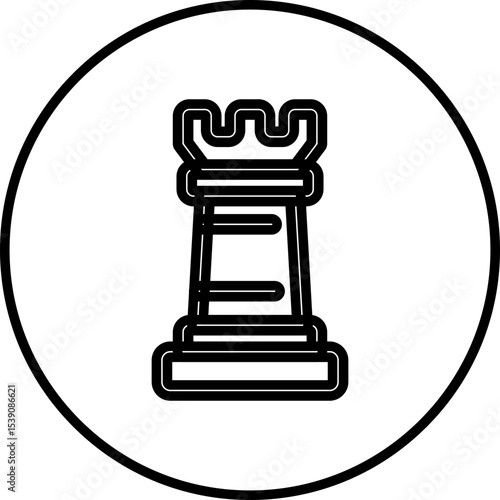 King single icon vector illustration