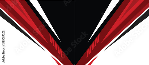 Dynamic black mix colour backdrop featuring jagged spikes and chaotic zigzag patterns