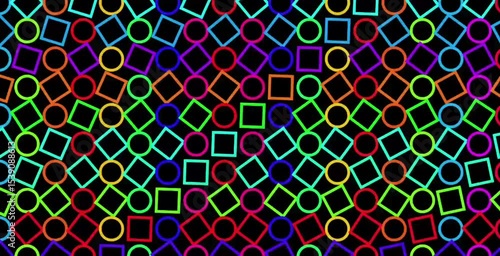 Neon Chess Living Forms in Motion