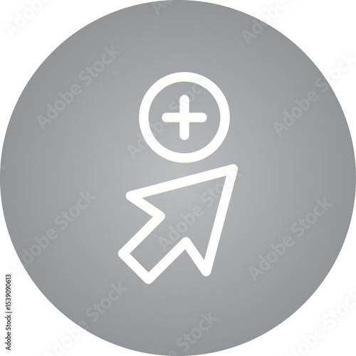 Add button single icon vector illustration