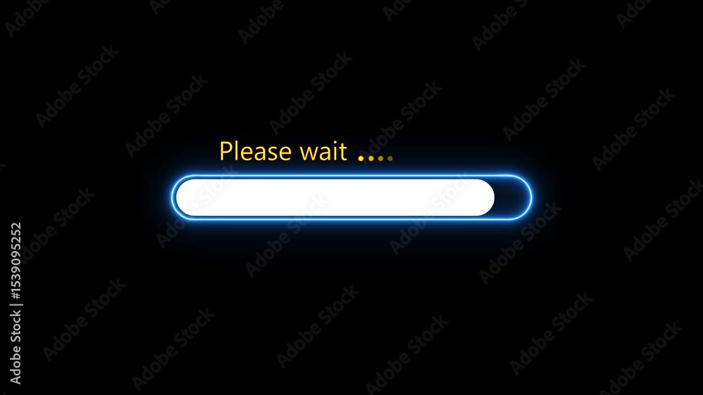 Loading Bar Animation On Black Screen. Visualize Progression For File Transfer, Installation And Download.- graphic .loding icon .4k video Loading Bar Animation On Black Screen. Visualize Progression For File Transfer, Installation And Download.- graphic .loding icon .4k video