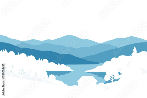 Blue Ridge Mountains offer a peaceful ambiance close to an Appalachian nature escape