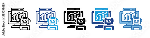 Trading Assistant Bot Icon
