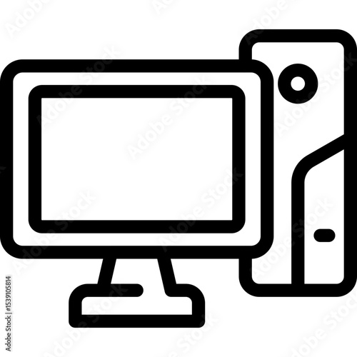 Television single icon vector illustration
