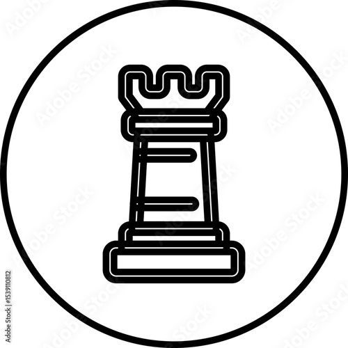 King single icon vector illustration