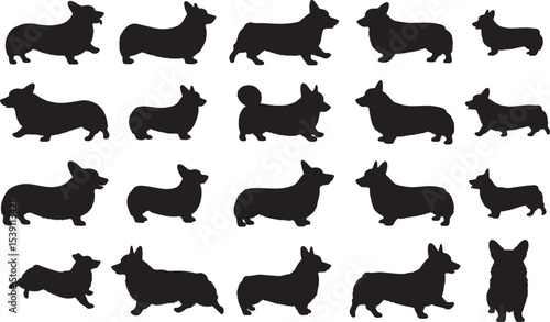 Corgi Silhouettes