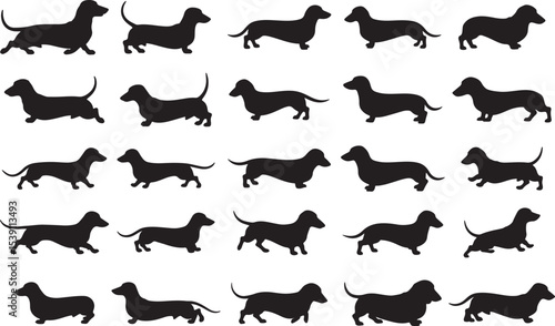 Dachshund Silhouettes