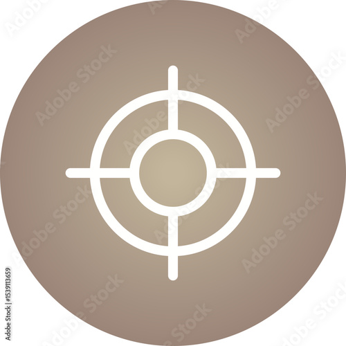 Target single icon vector illustration