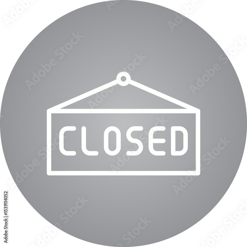 Close single icon vector illustration